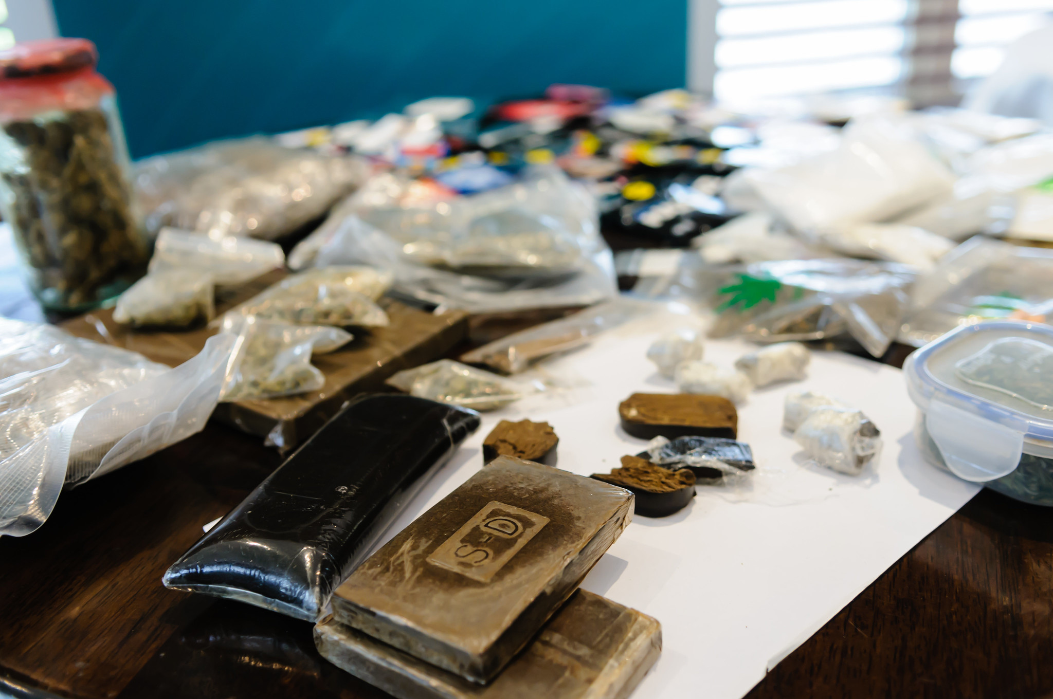 Seizure of illegal narcotics by police officers