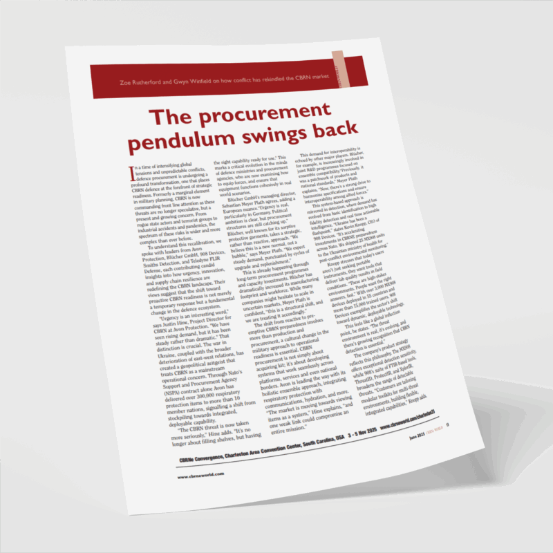 The procurement pendulum swings back published articles