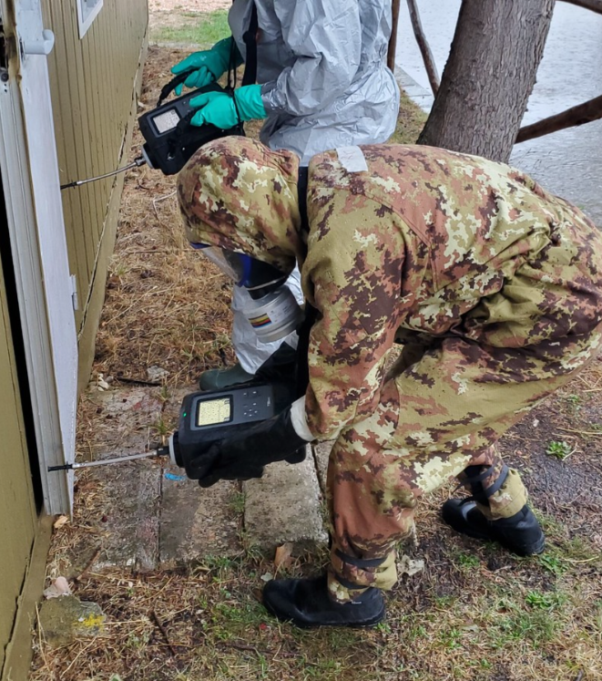 MX908 cbrn application