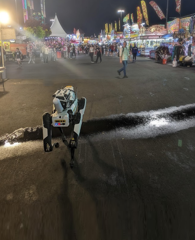 InterceptIR with Spot dog