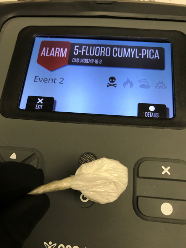 MX908 cathinone drug detection