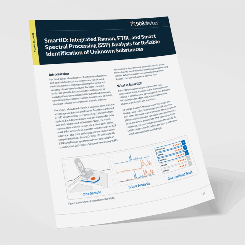 Smartid integrated raman ftir ssp tech note