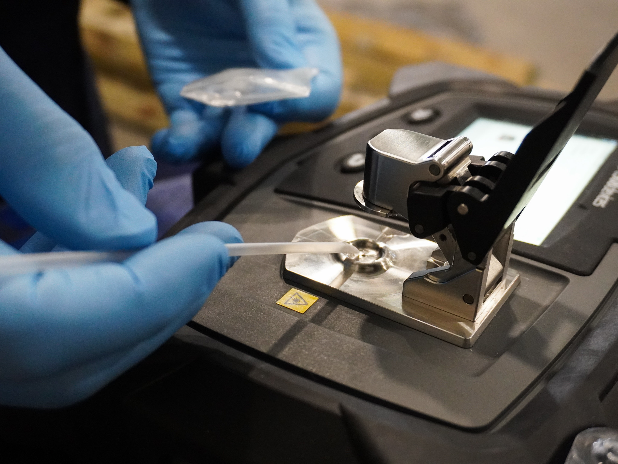 VipIR chemical analyzer sample