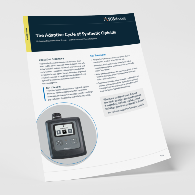 The adaptive cycle of synthetic opioids white paper