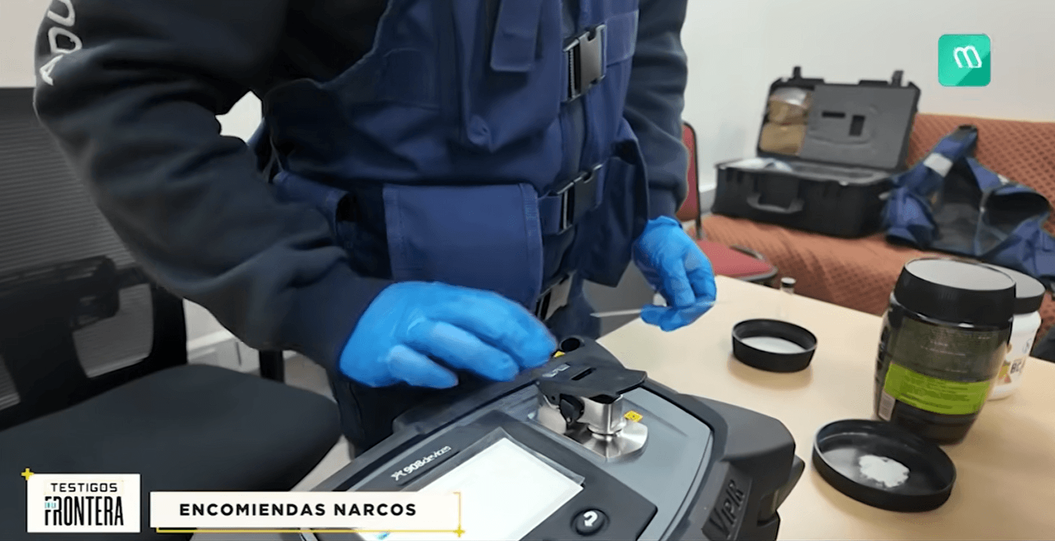 VipIR Chemical Analyzer at Santiago Airport Chilean Customs