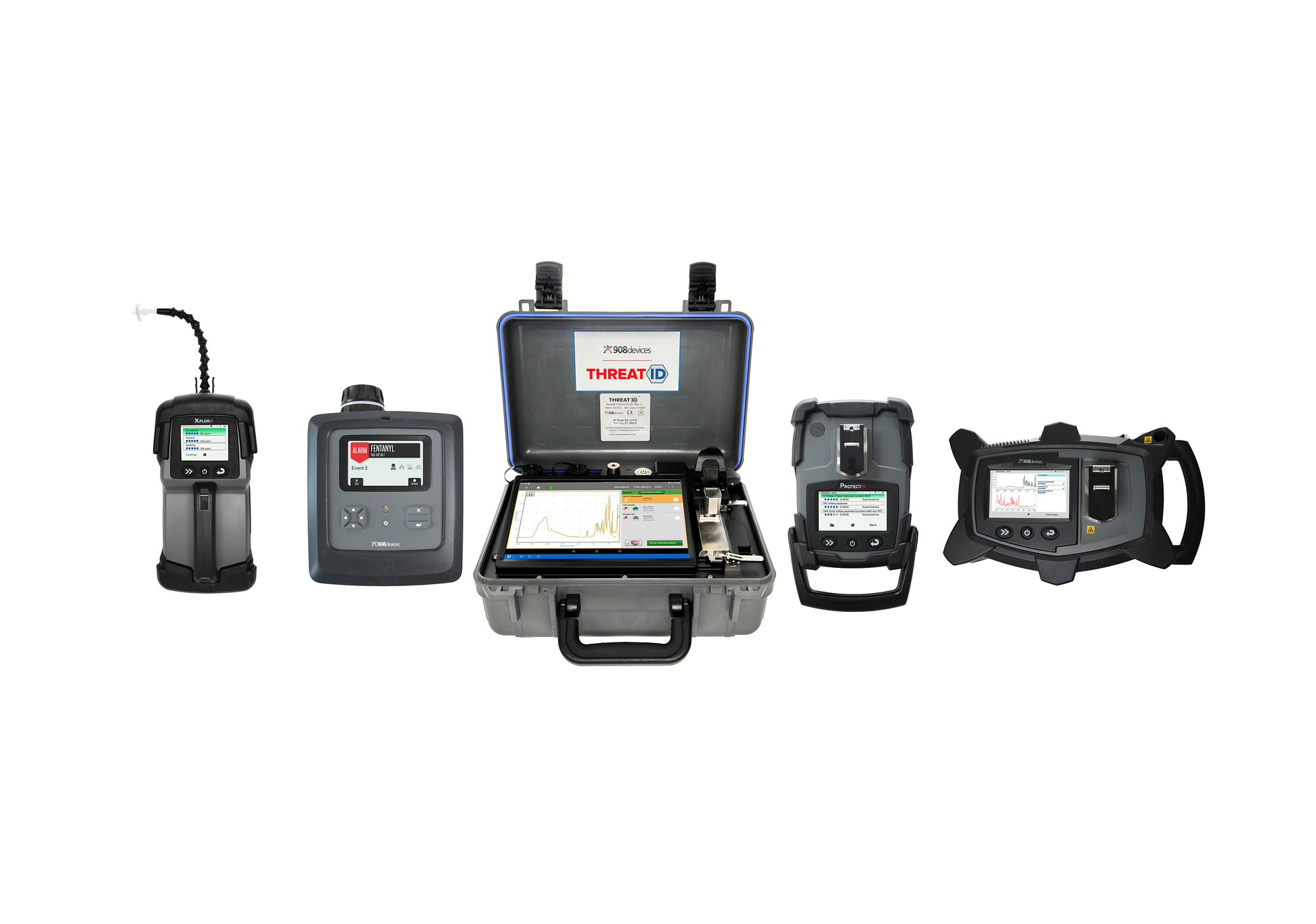 XplorIR MX908 ThreatID ProtectIR and VipIR devices